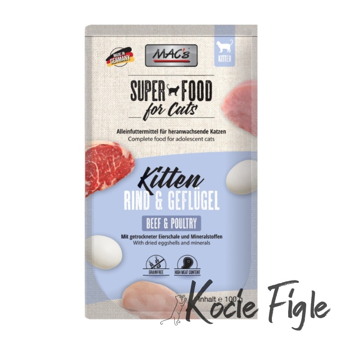 WOW Cat Kawałki wołowiny w sosie 85g